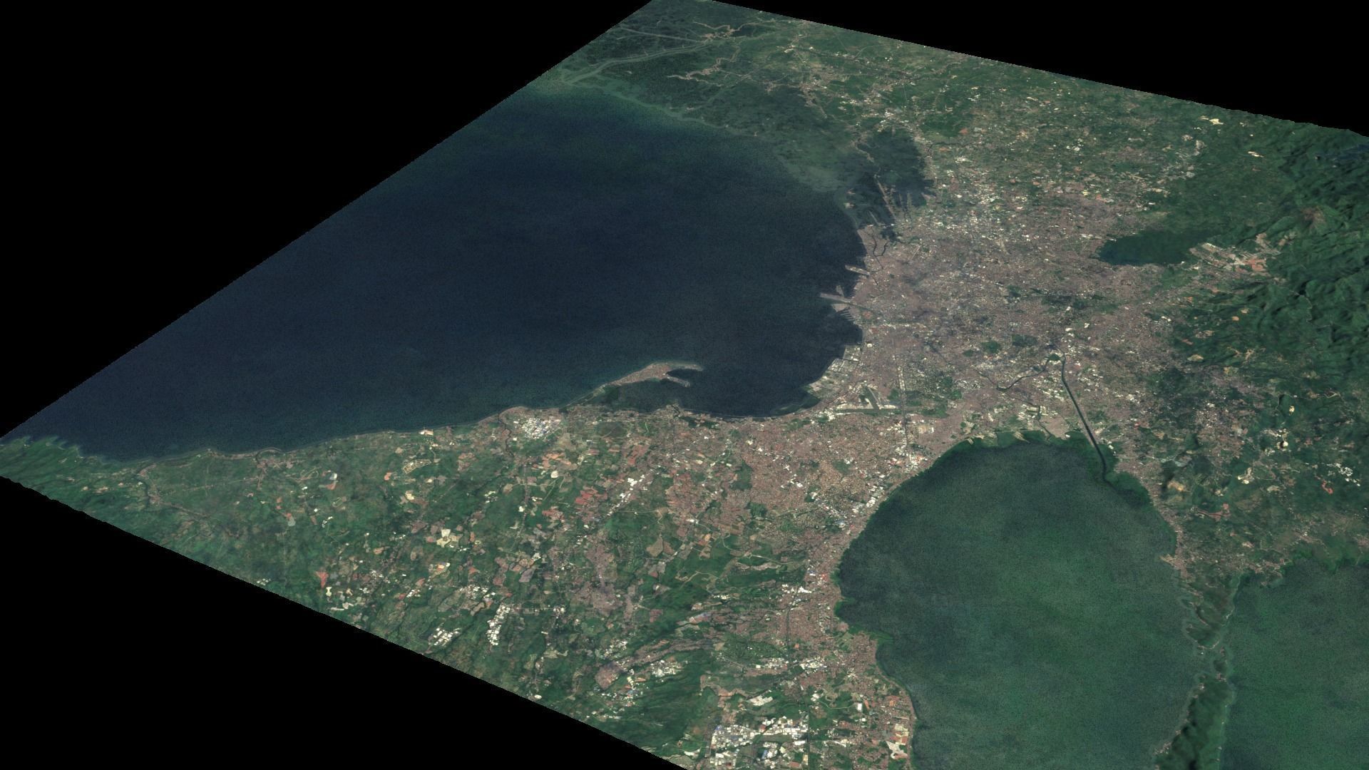 Manila Philippines City Landscape 3D Model 3D model_3