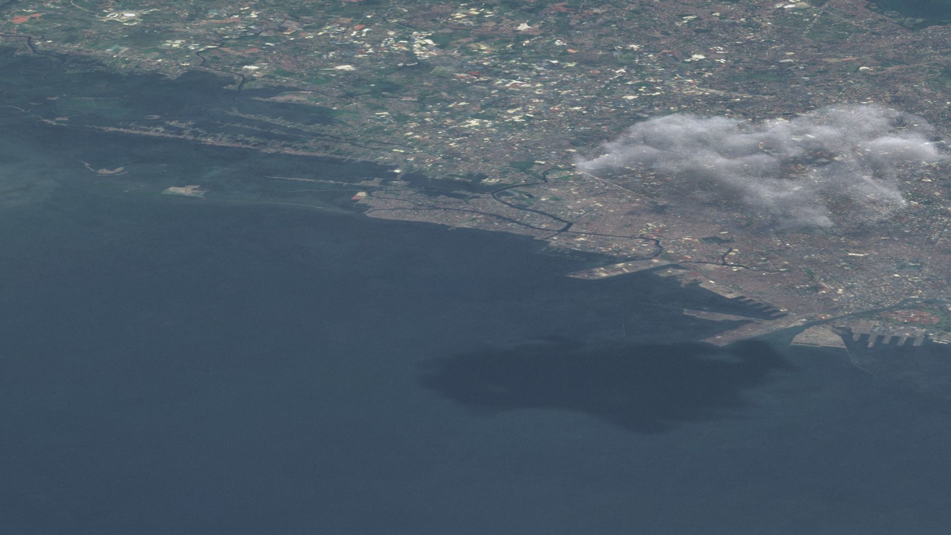 Manila Philippines City Landscape 3D Model 3D model_1