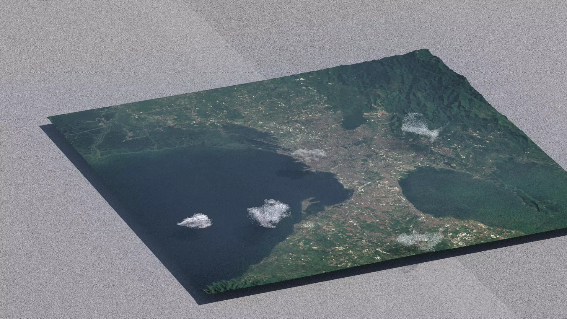 Manila Philippines City Landscape 3D Model 3D model_0