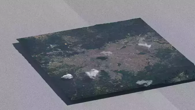 Sao Paulo Brazil City Landscape 3D Model 3D model