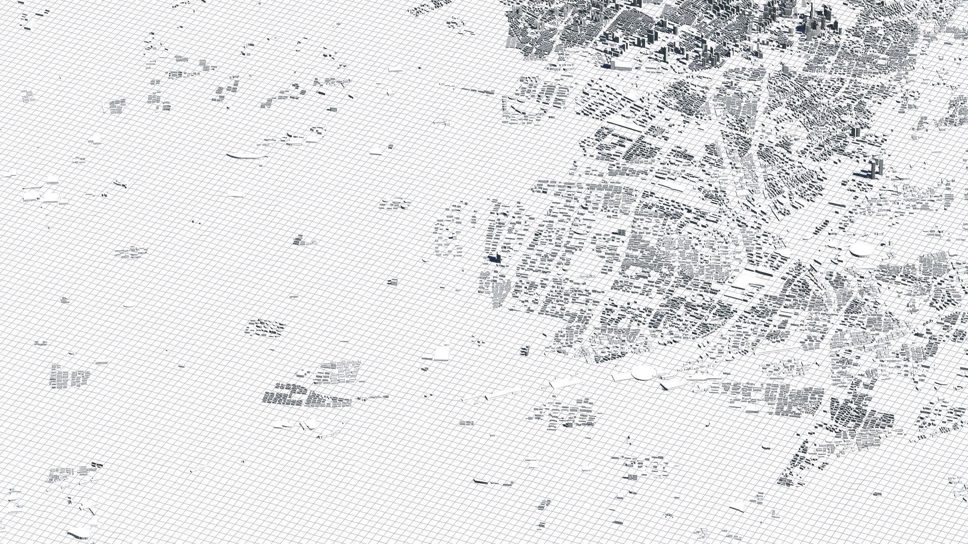 Shanghai China City Landscape 3D Model 3D model_5