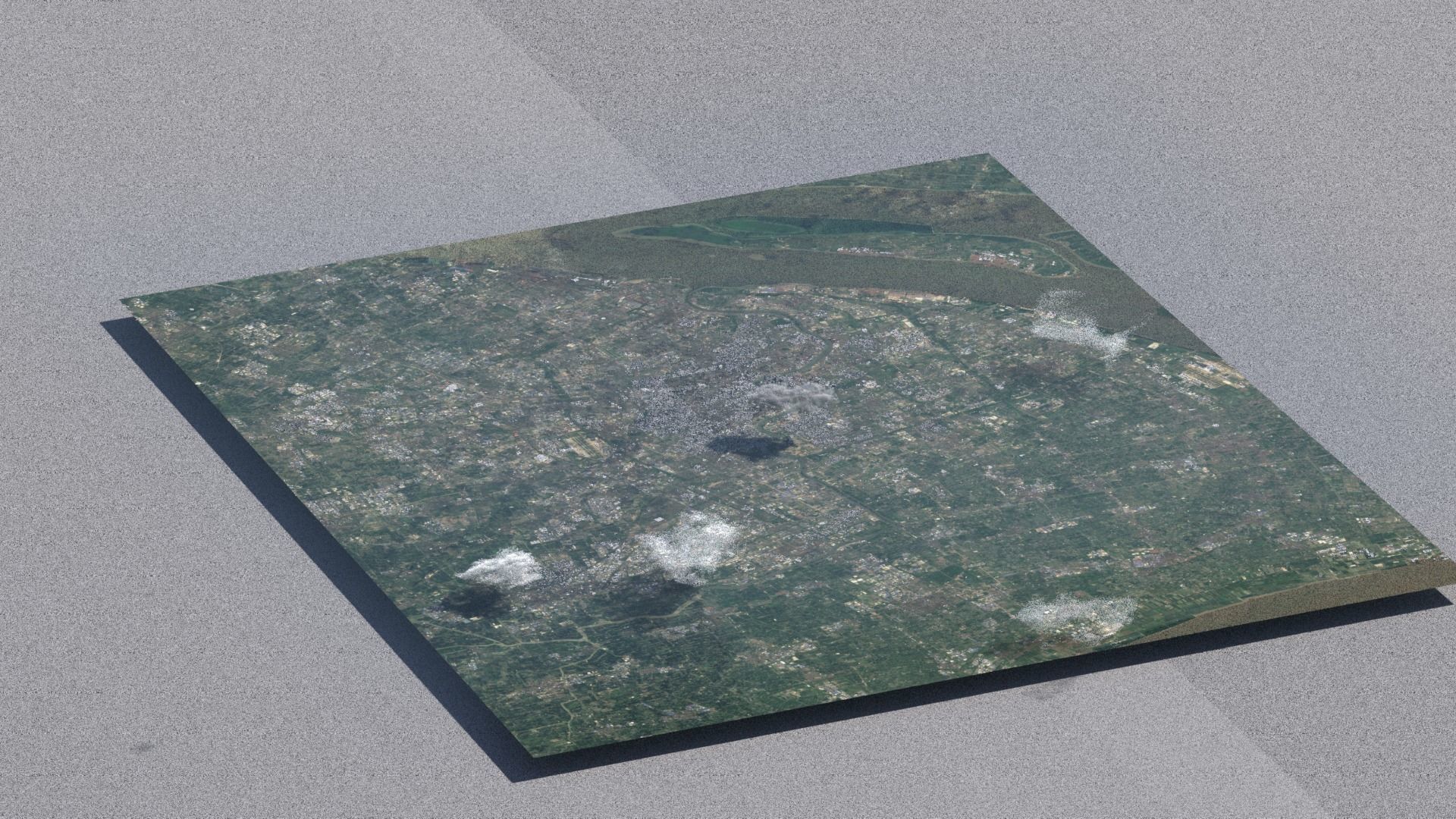 Shanghai China City Landscape 3D Model 3D model_1