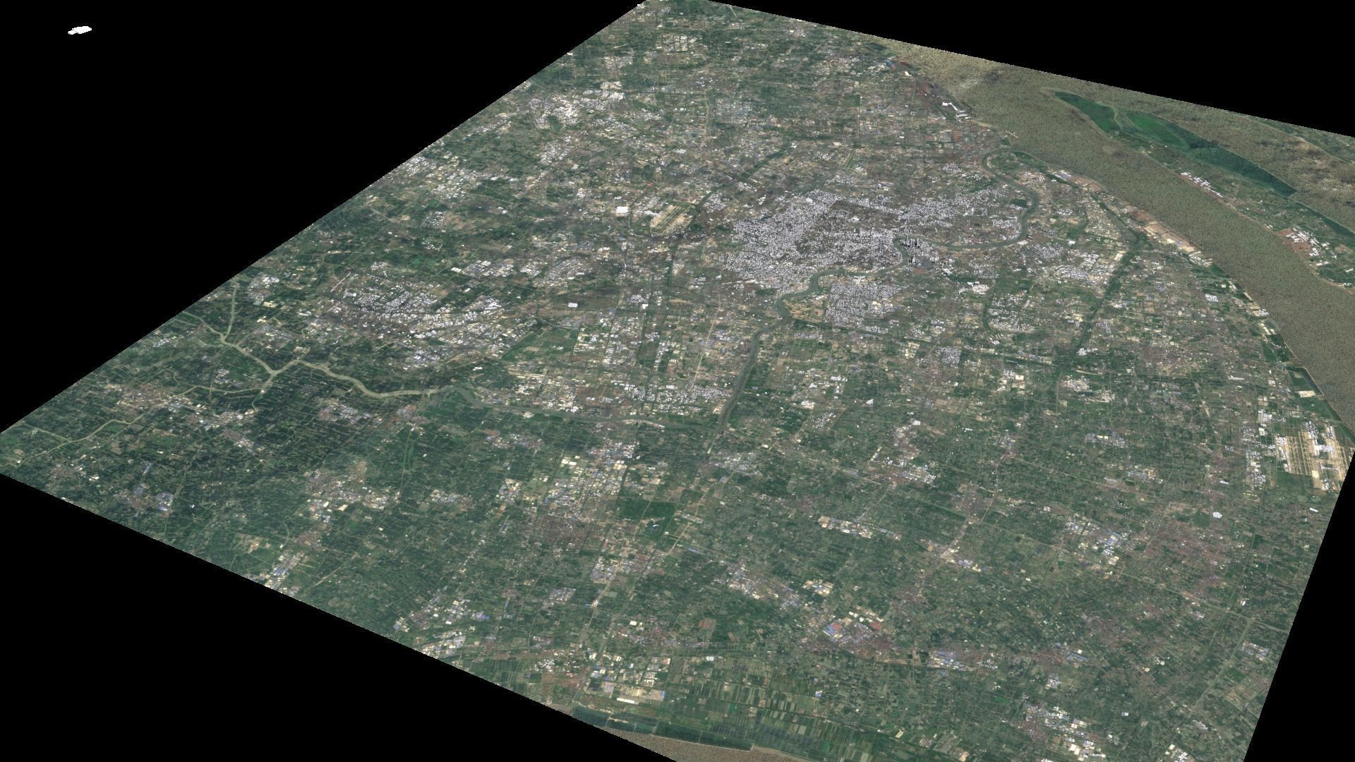 Shanghai China City Landscape 3D Model 3D model_3