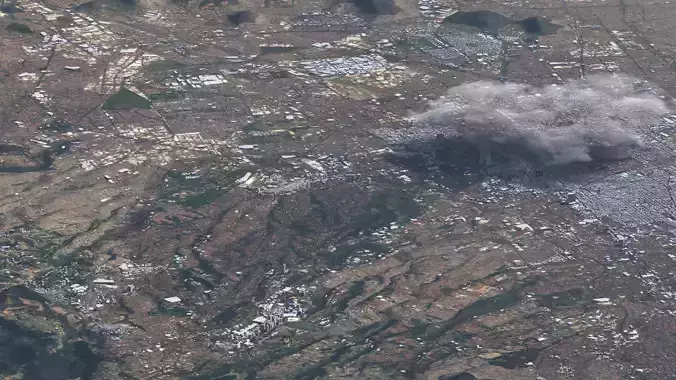 Mexico City Mexico City Landscape 3D Model