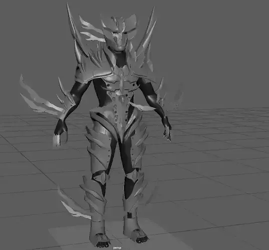 Sinister Seal Layered Armor Cosplay 3D print model