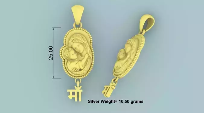 Maa love Pendant 