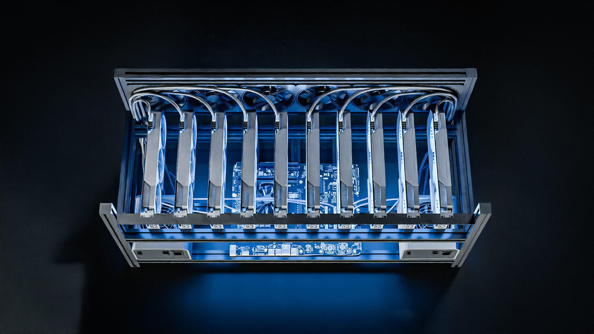 Mining Rig Free 3D model_4