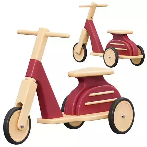 scooter toy wooden tricycle