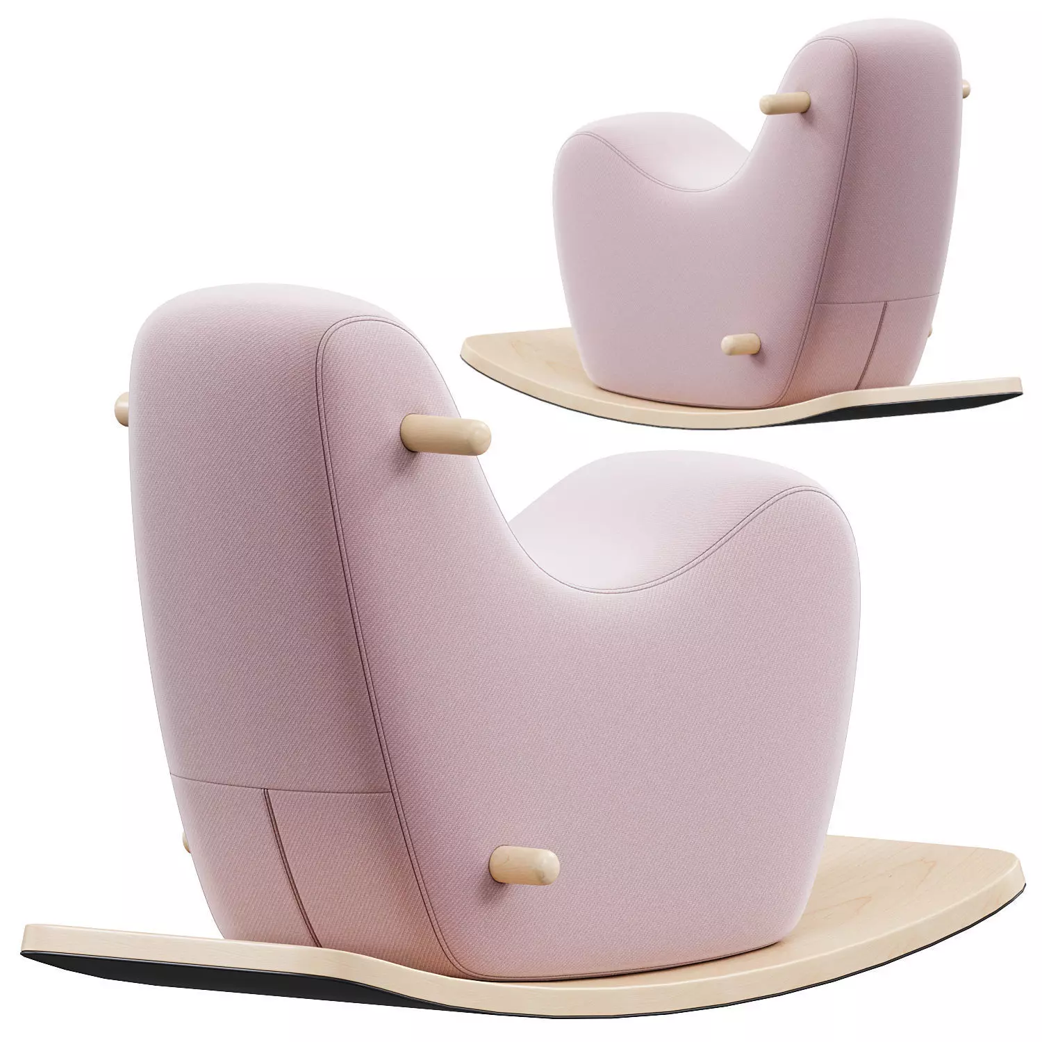 TODDLER ROCKING HORSE 3D model_0