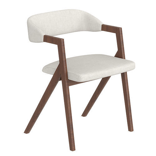 Anita Dining Chair 3D model