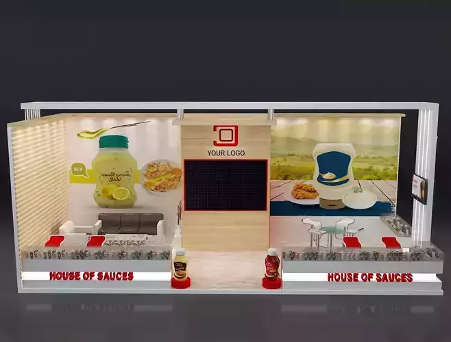  Booth Exhibition Stand a638c