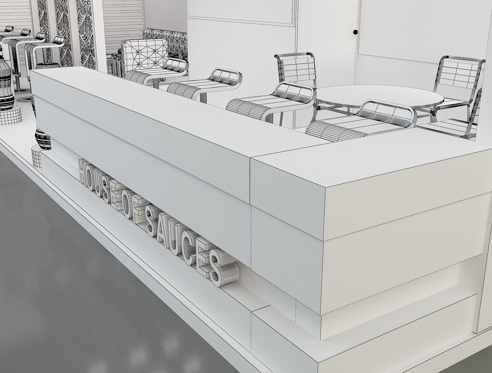  Booth Exhibition Stand a638e 3D model_9