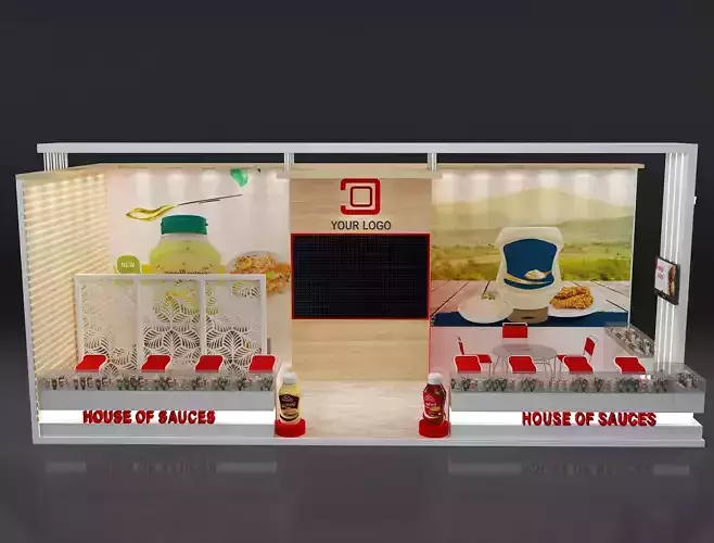  Booth Exhibition Stand a638e