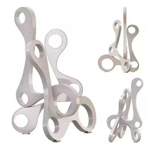 Composer sculpture art 3D model