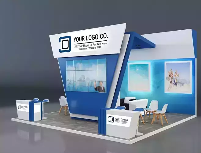  Booth Exhibition Stand a643