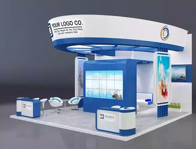 Booth Exhibition Stand a644 