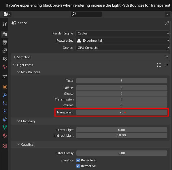 Forest Biome for Scatter 5 Blender Low-poly 3D model_5