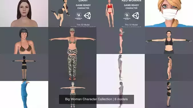 Big Woman Character Collection 