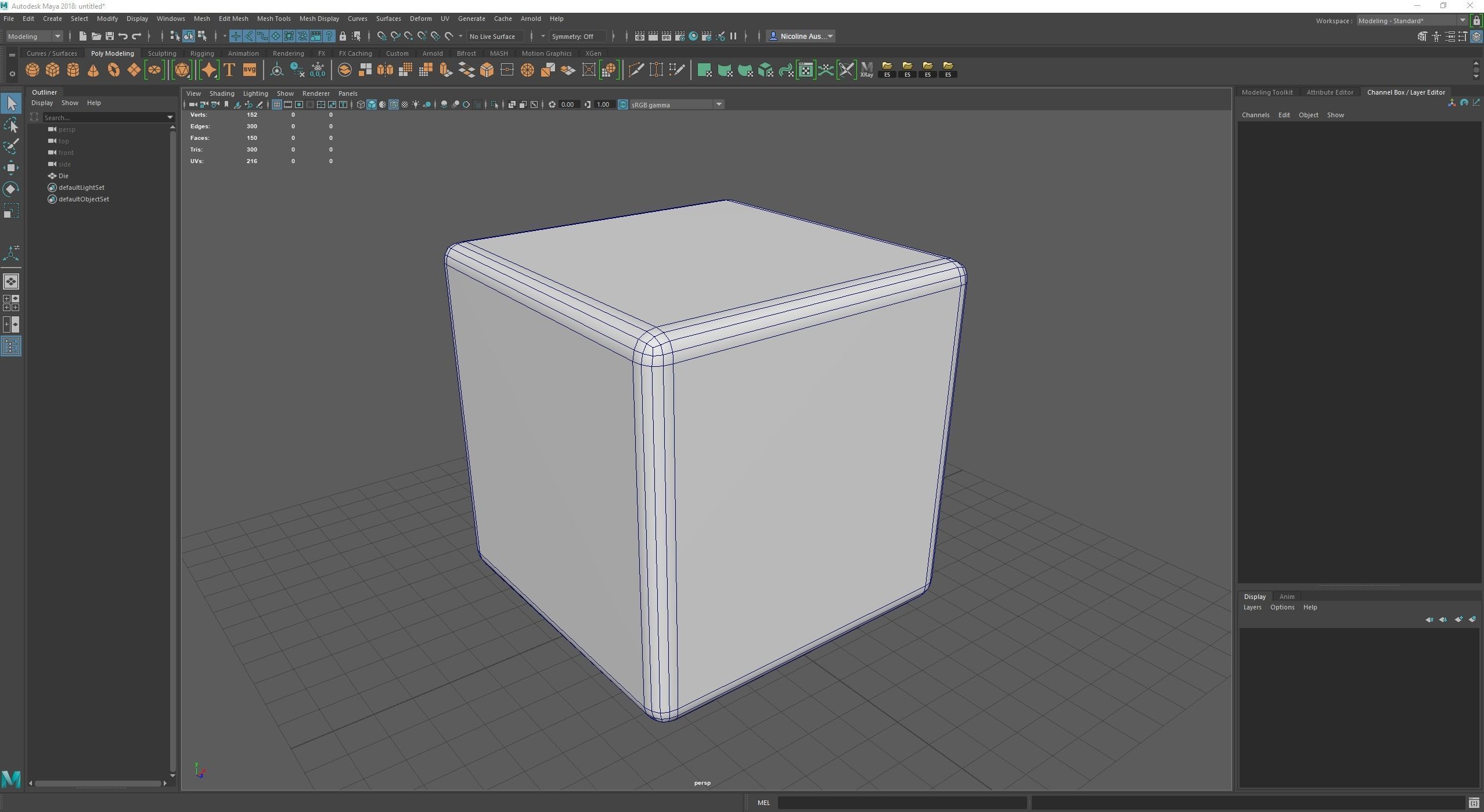 Authentic Viking Dice Set Low-poly 3D model_20