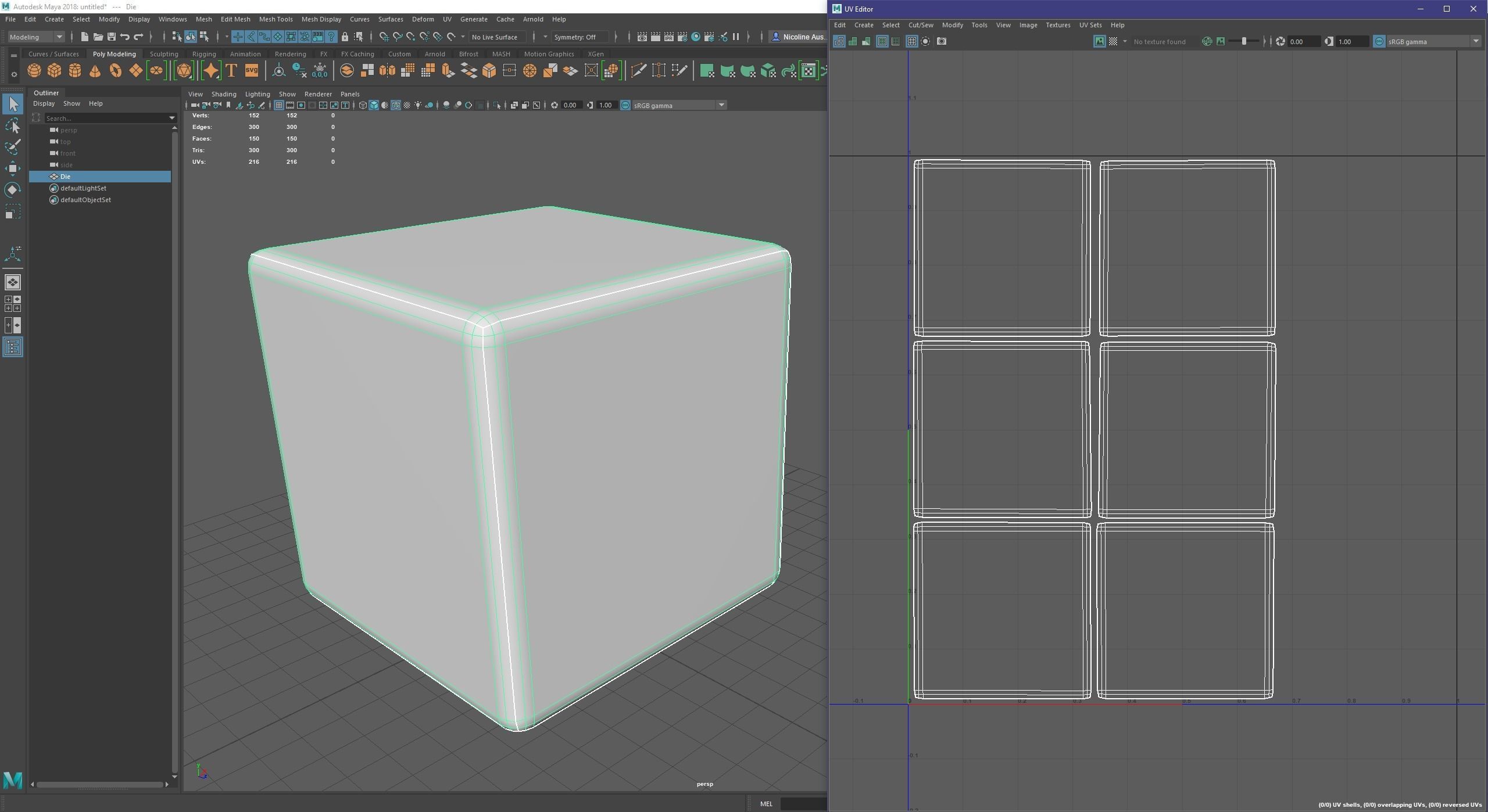 Authentic Viking Dice Set Low-poly 3D model_21