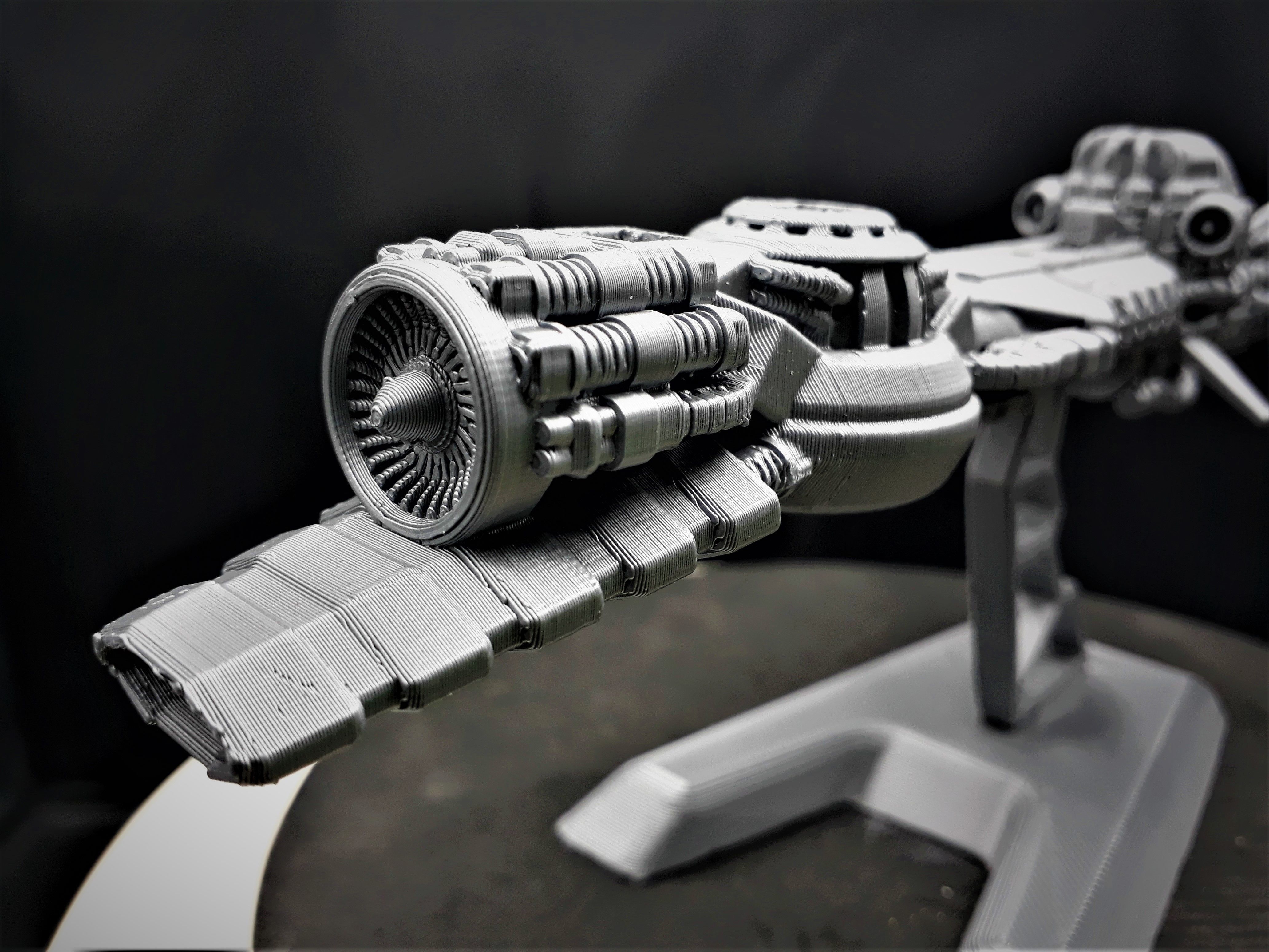 Piranha - Wipeout 3D print model_12