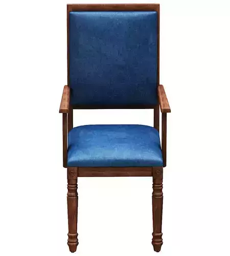 Dining Chair leather and wood