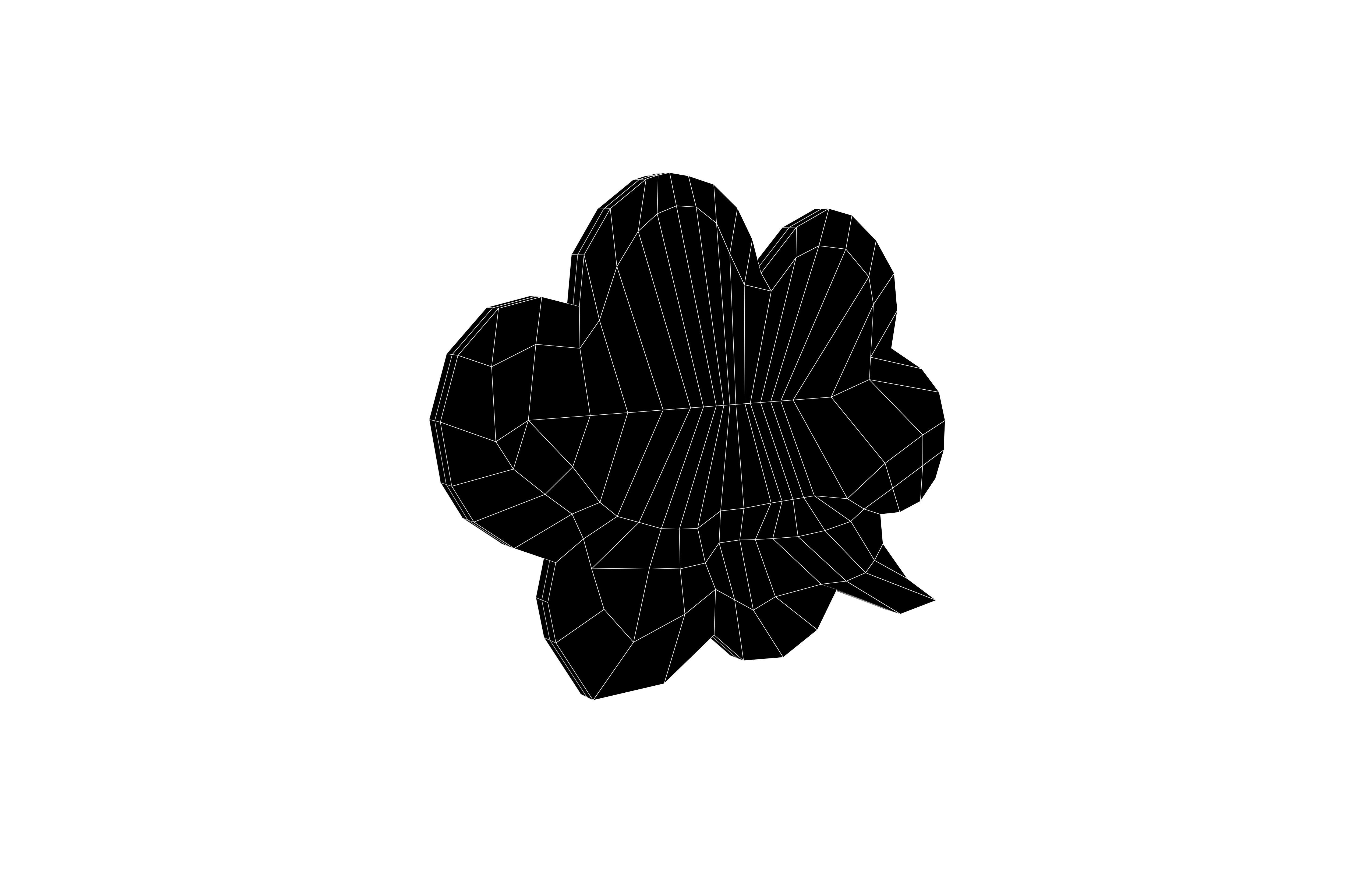 Speech Balloon v25 003 Low-poly 3D model_5