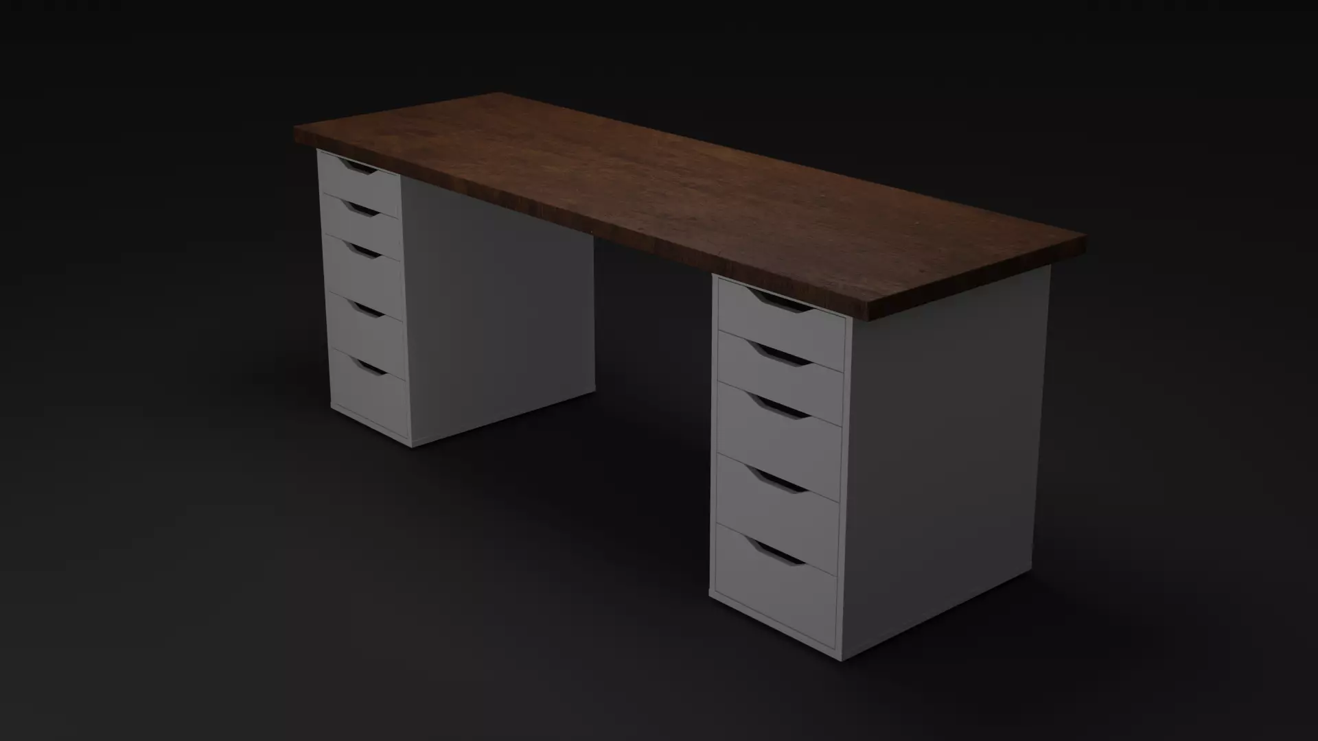 Ikea Desk Free 3D model_0