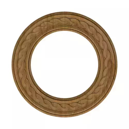 Carved picture frame STL