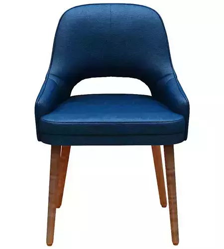 Dining Chair leather and wood