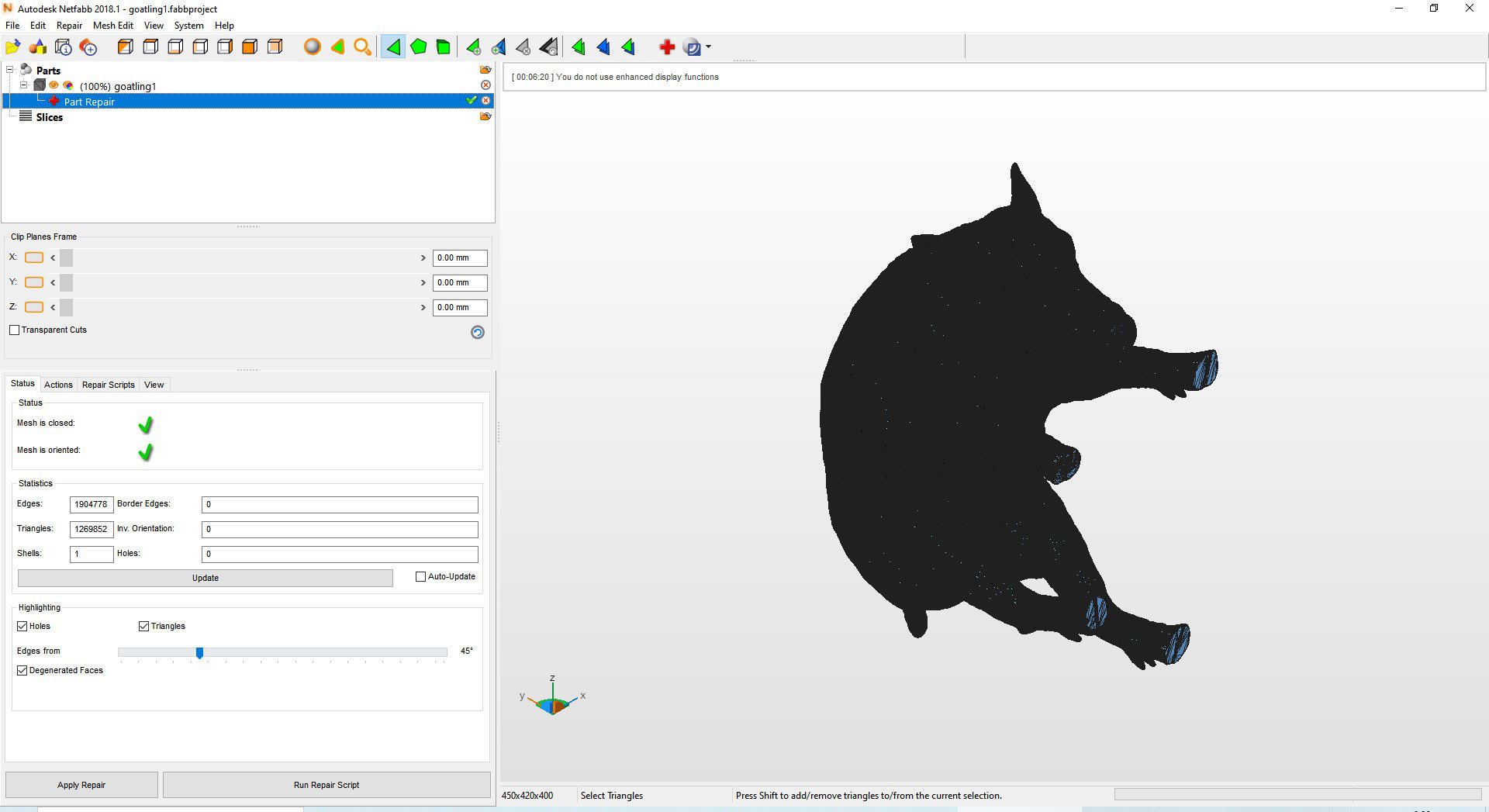 Small  wild boar 3D print model_13