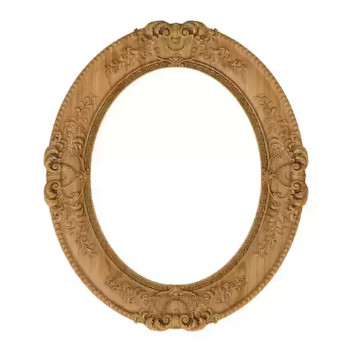 Carved picture frame STL