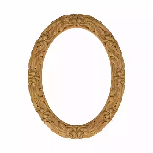 Carved picture frame STL