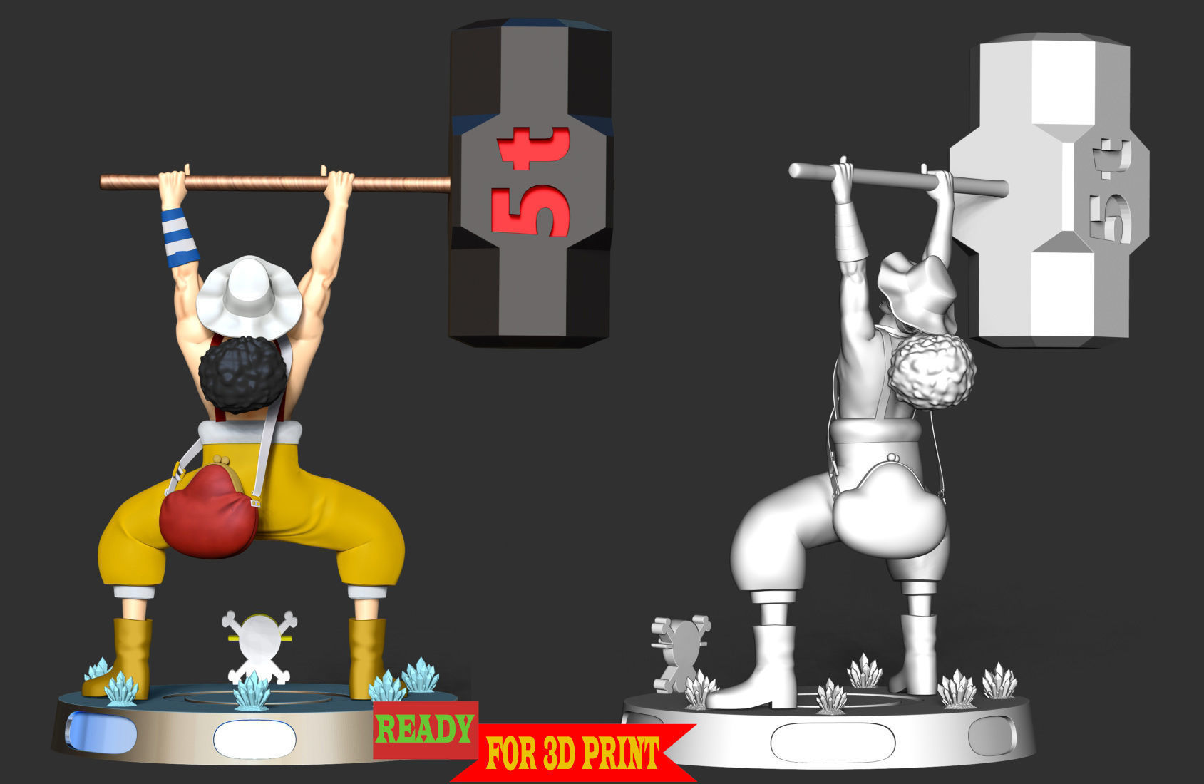 God Usopp - One Piece 3D print model_7