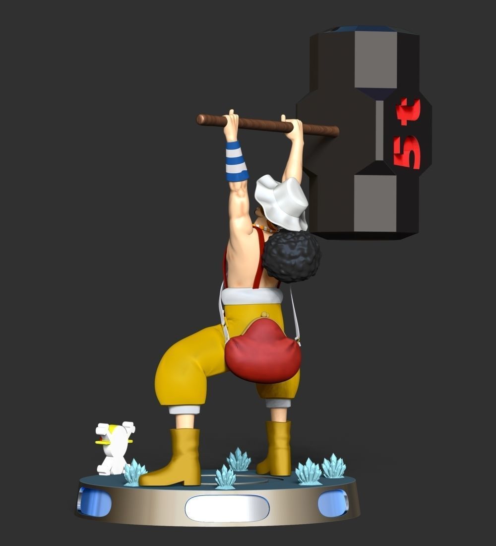God Usopp - One Piece 3D print model_20