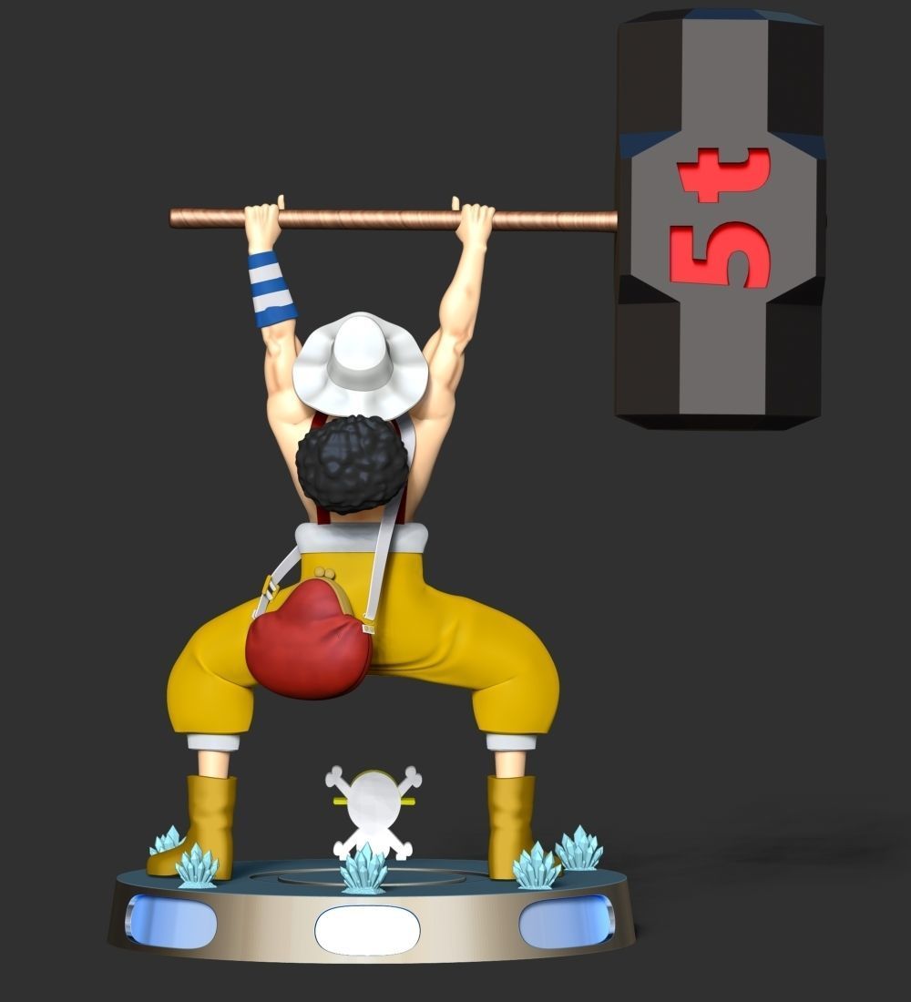 God Usopp - One Piece 3D print model_15