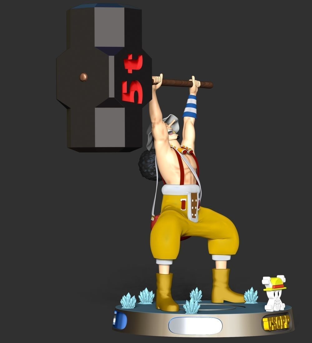 God Usopp - One Piece 3D print model_18