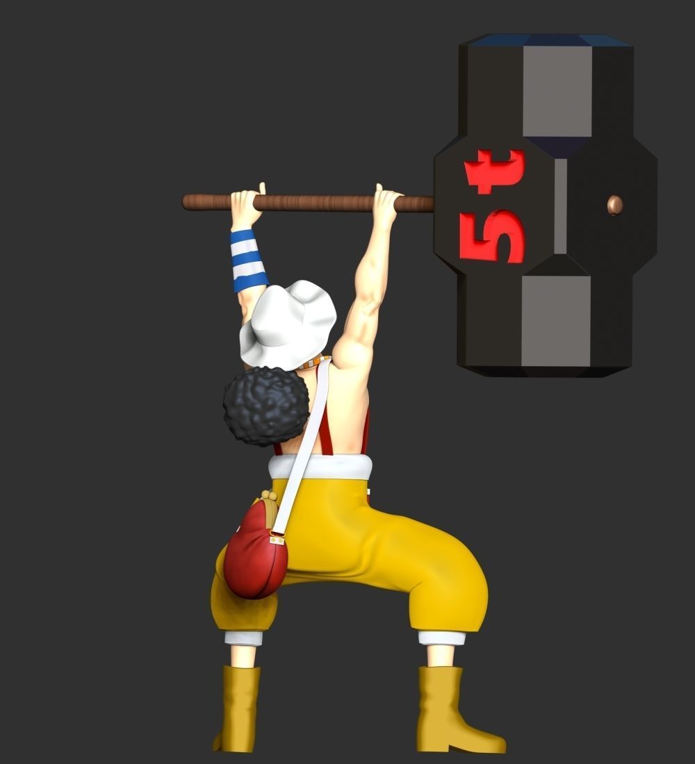 God Usopp - One Piece 3D print model_11
