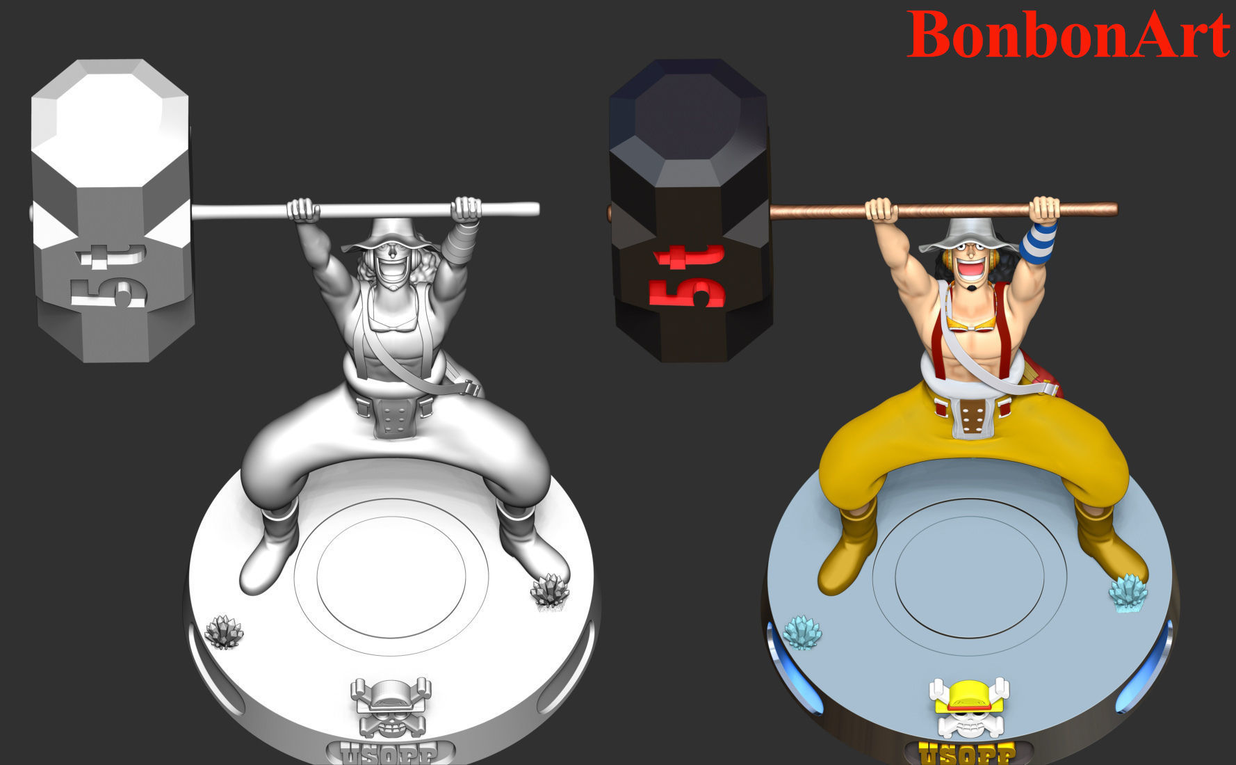 God Usopp - One Piece 3D print model_5