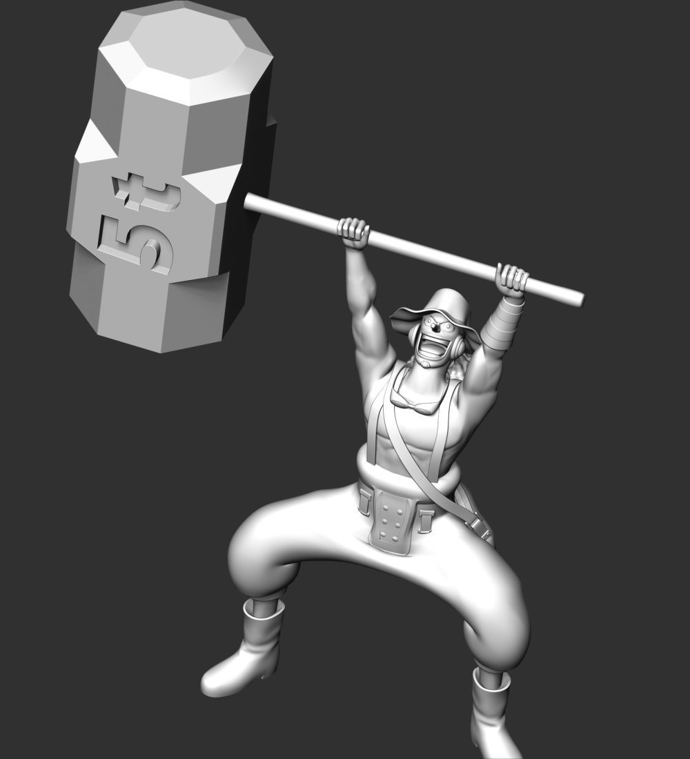 God Usopp - One Piece 3D print model_27