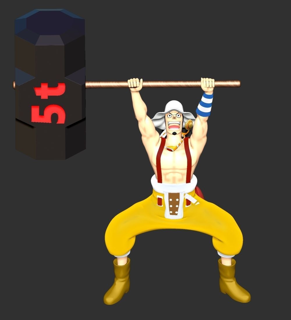 God Usopp - One Piece 3D print model_12