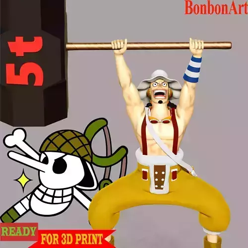 God Usopp - One Piece 3D print model
