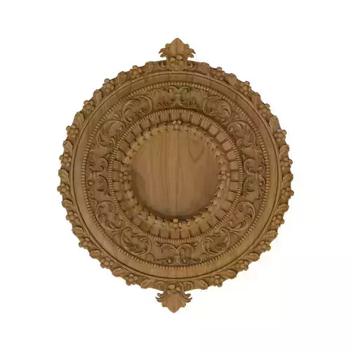 Carved picture frame STL