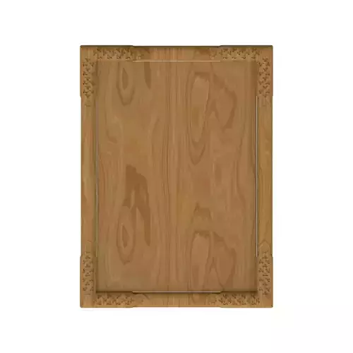 Carved picture frame STL