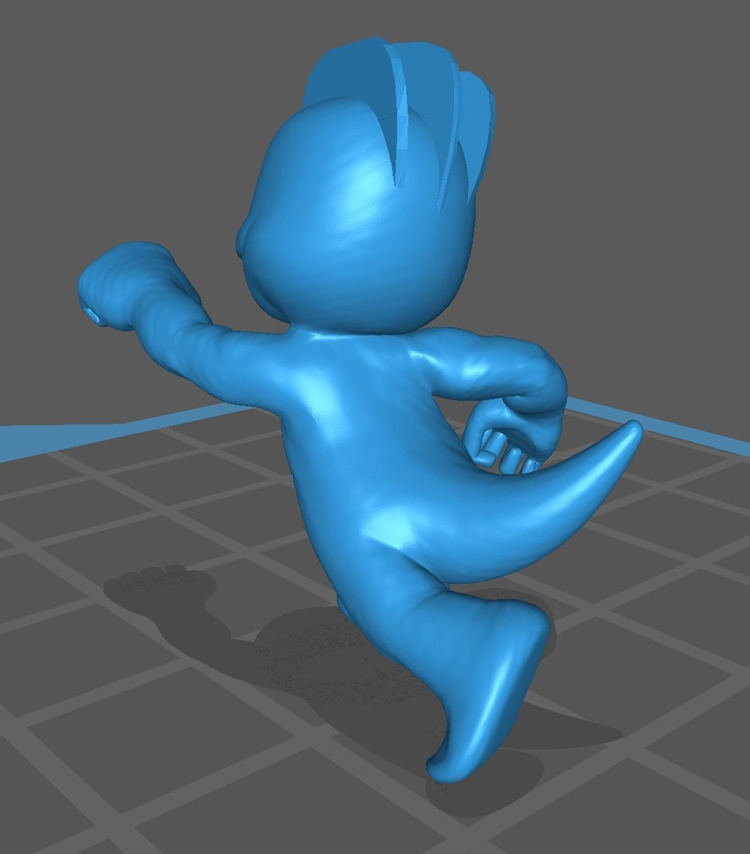 Machop pokemon 3D print model 3D print model_5