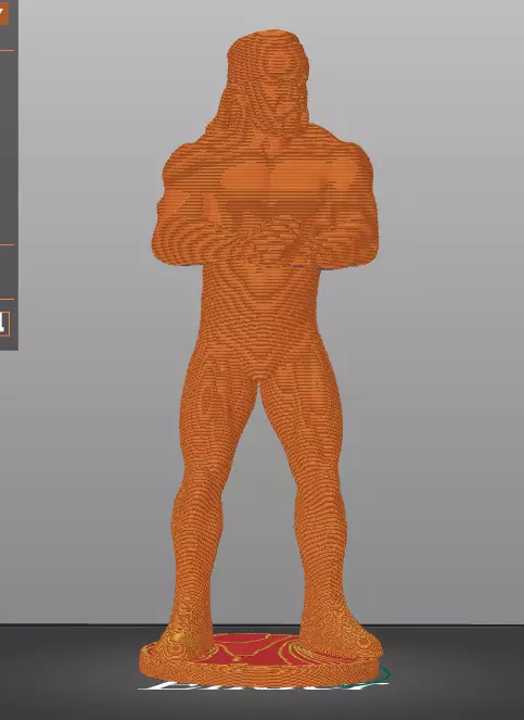 Hulk Hogan 3D print model_23
