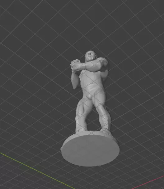 Hulk Hogan 3D print model_4