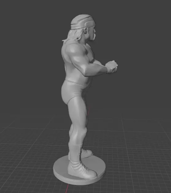 Hulk Hogan 3D print model_25