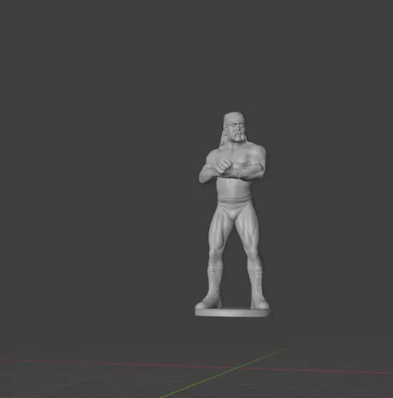 Hulk Hogan 3D print model_7