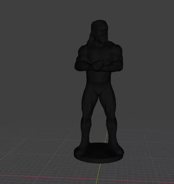Hulk Hogan 3D print model_20